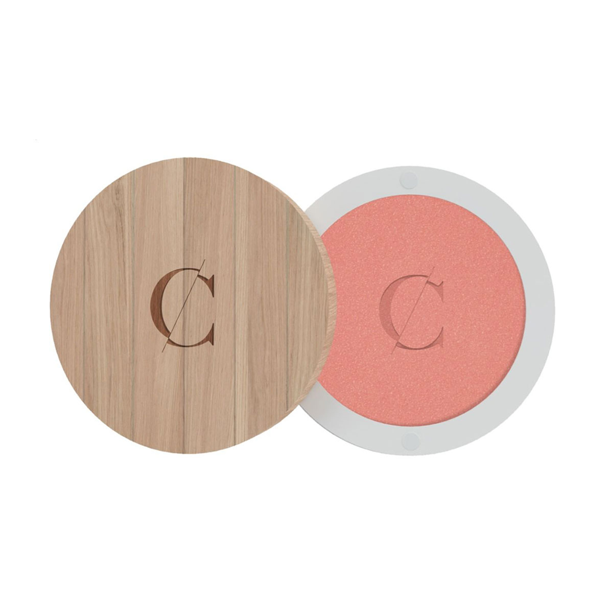 Компактна рум'яна для обличчя Couleur Caramel Bio Blush Powder 52, 3.3 г