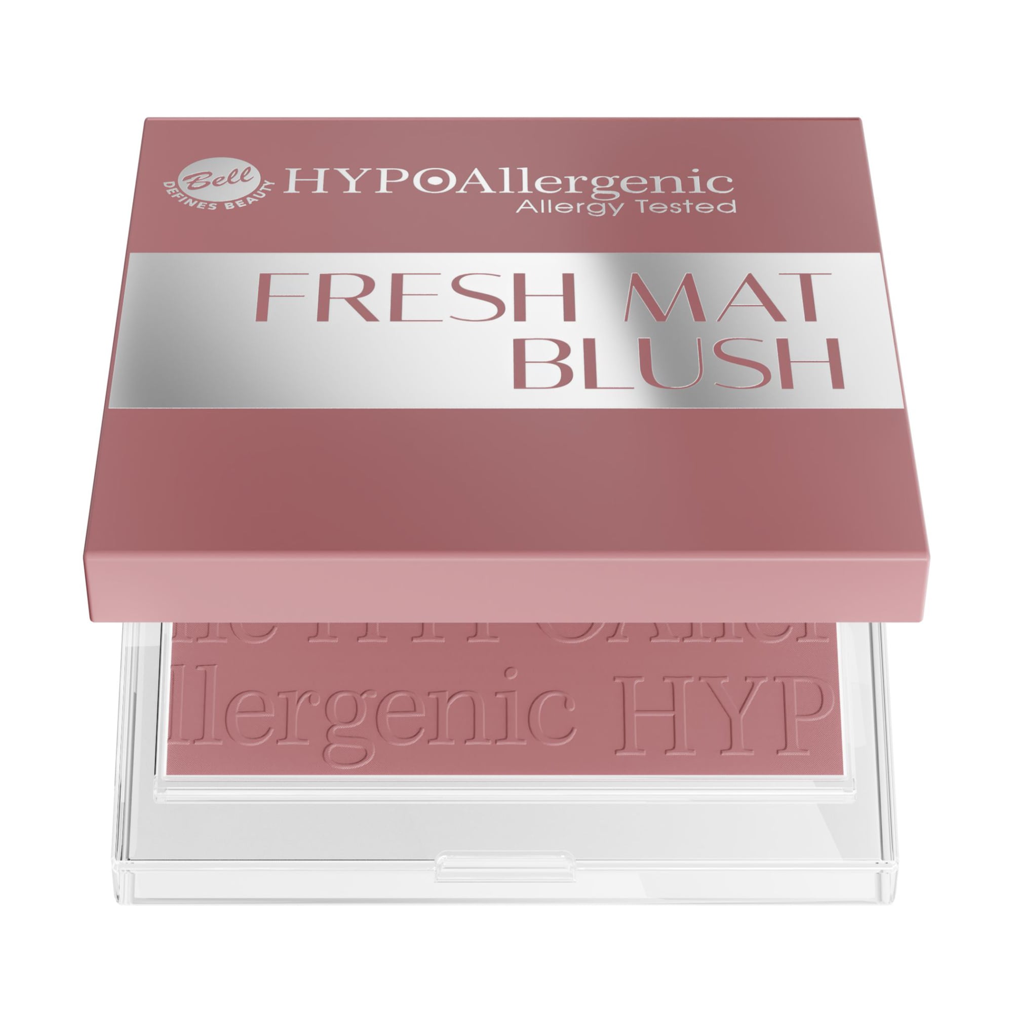 Матові рум'яна для обличчя Bell HypoAllergenic Fresh Mat Blush 01 Dahlia, 4.7 г